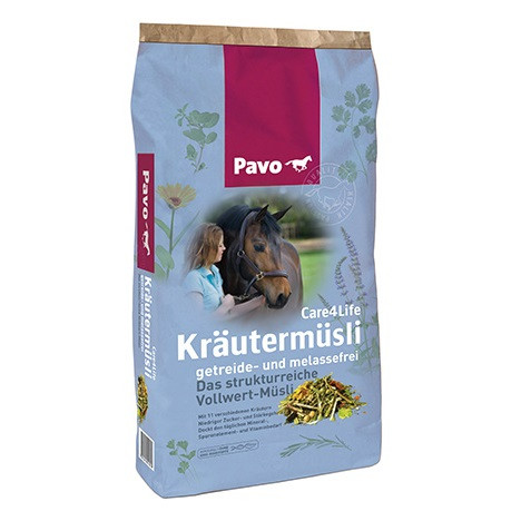 Pavo Kräutermüsli Care4Life  15kg
