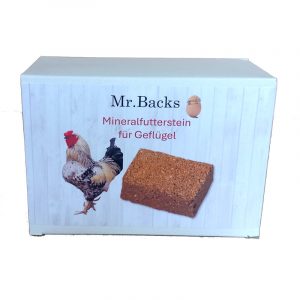 Mr. Backs Mineralstein Geflügel 850g