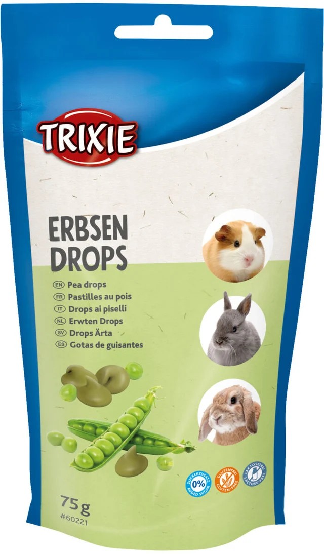 Trixie Erbsendrops 75g