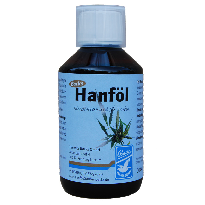 Backs Hanföl 250 ml