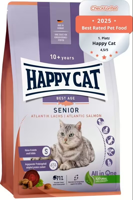Happy Cat Culinary Senior Atlantik Lachs  1,3kg