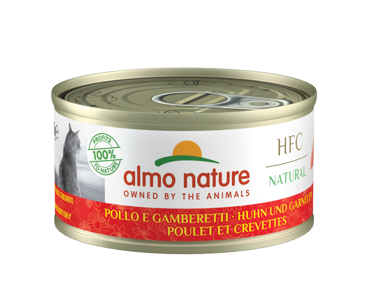 Almo Natural Huhn und Garnelen 150g