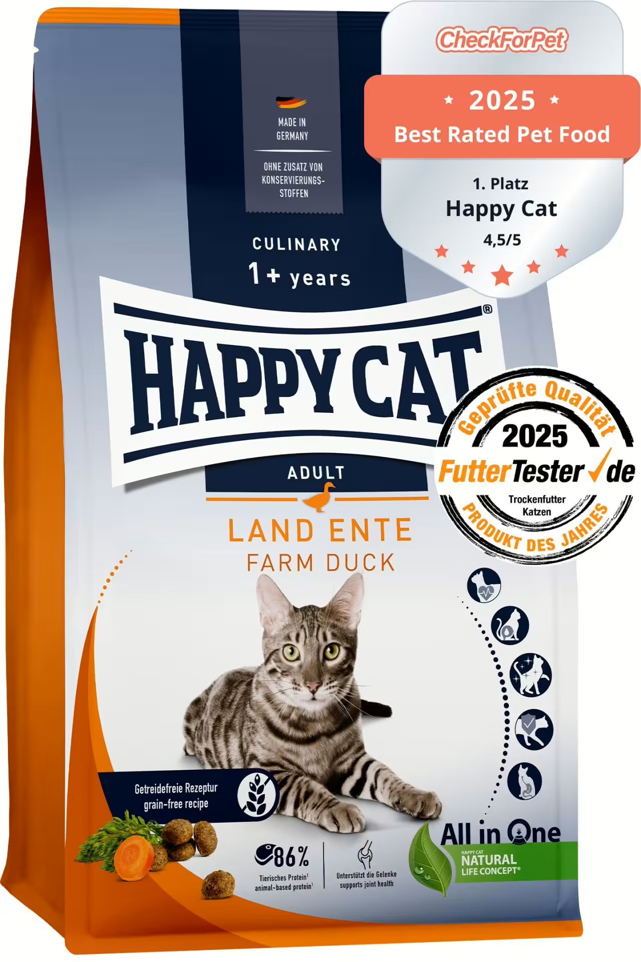 Happy Cat Culinary Adult Landente  300g