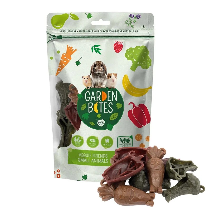 Garden Bites Veggie Friends Small Animals 9 Stck