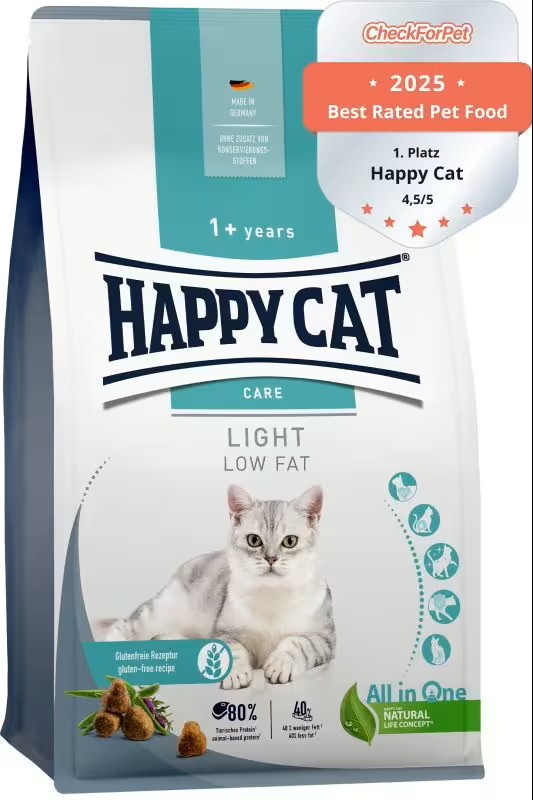Happy Cat Sensitive Adult Light 1,3 kg