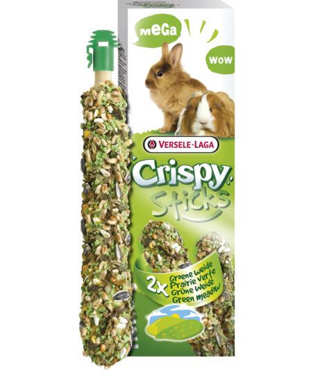 Versele Crispy-Sticks Grüne Weide 2x70g
